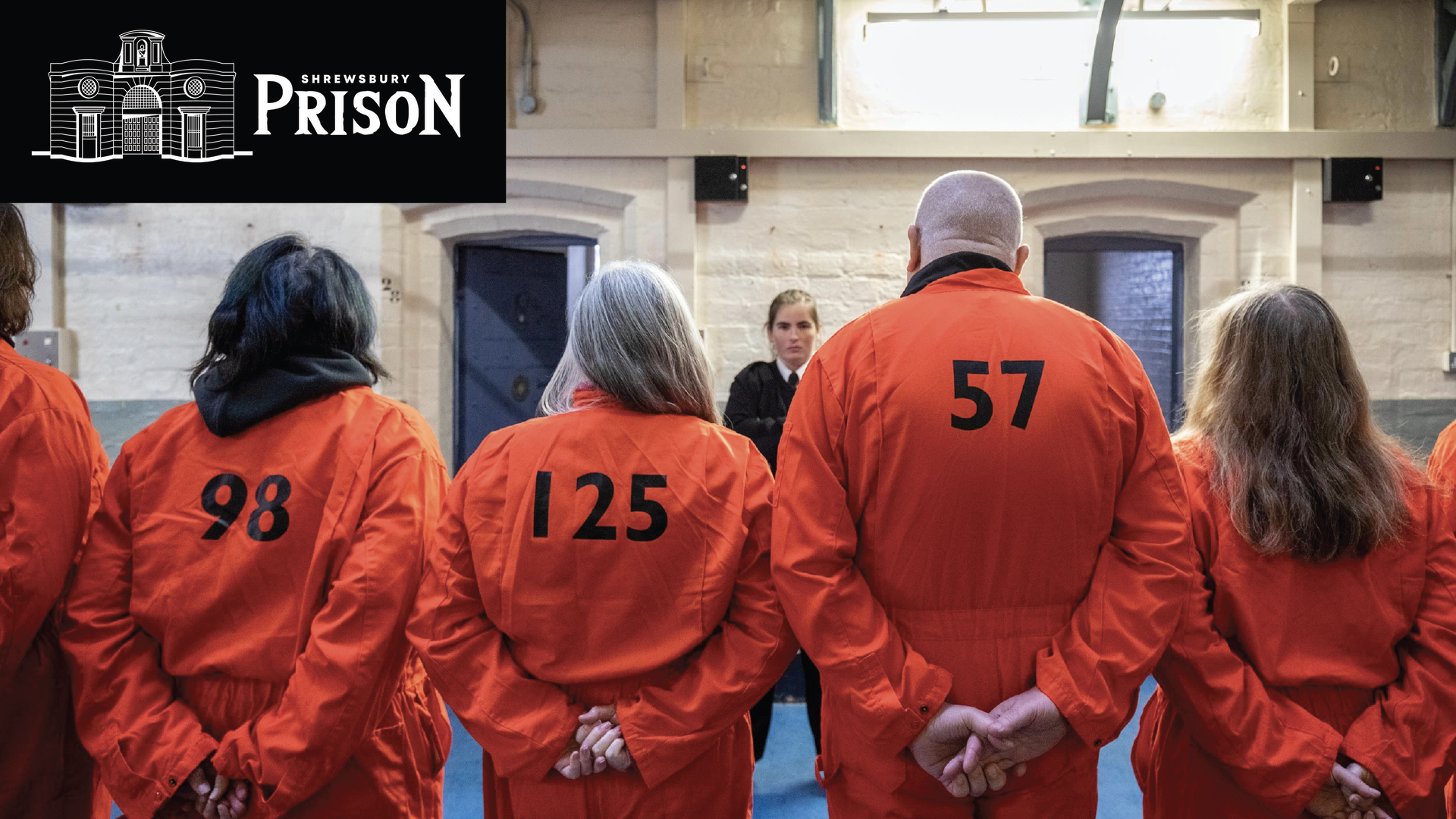 A promotional image for the Shrewsbury Prison escape room.