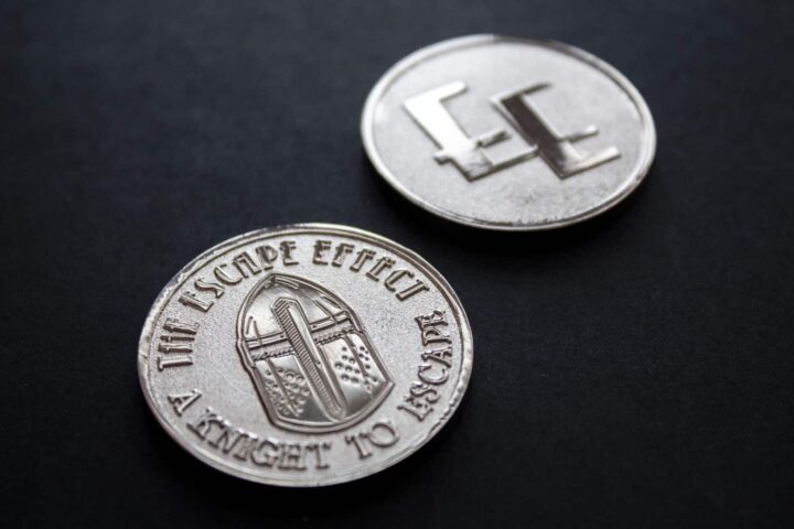 “A Knight To Escape” Escape Room Coin