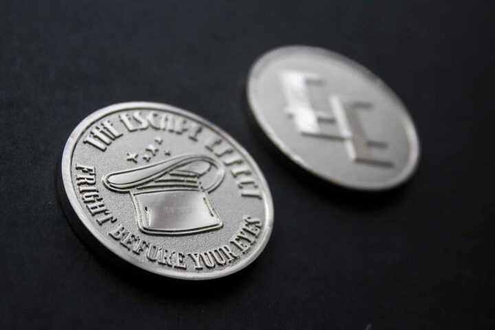 “Fright Before Your Eyes” Escape Room Coin