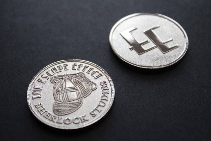 “Sherlock Studies” Escape Room Coin