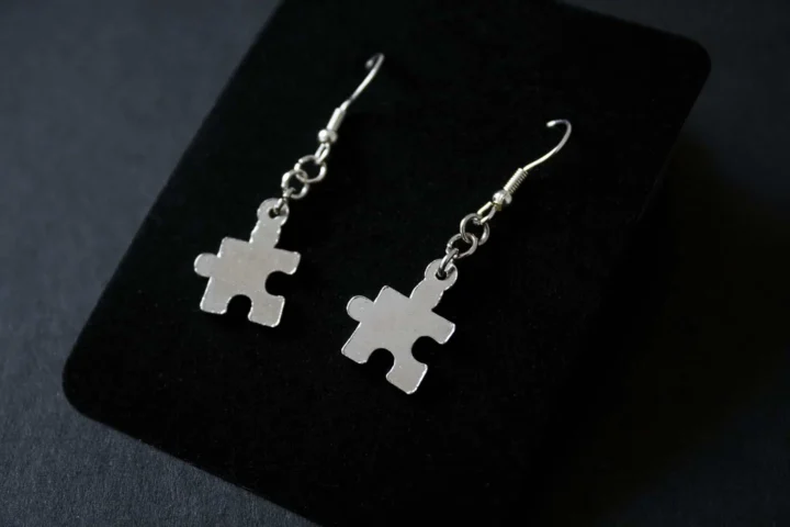 Puzzle Piece Earrings