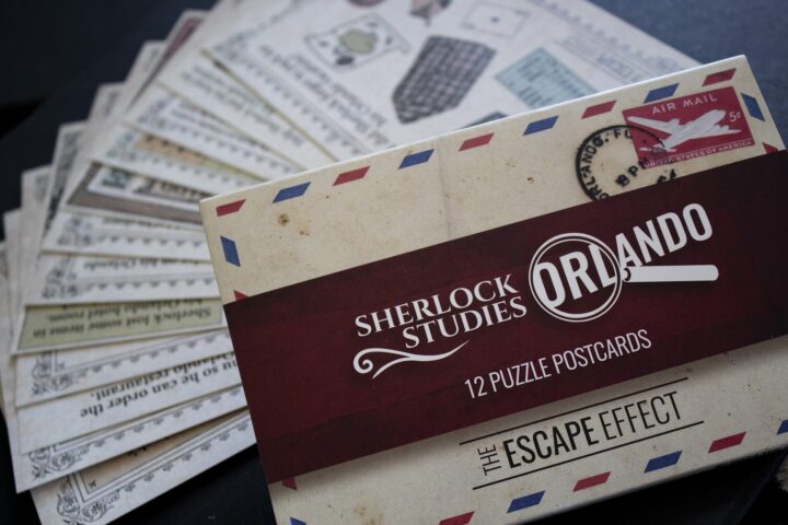 “Sherlock Studies” Puzzle Postcards