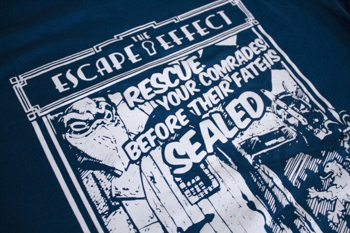 “A Knight To Escape” Escape Room Tee – Courtyard