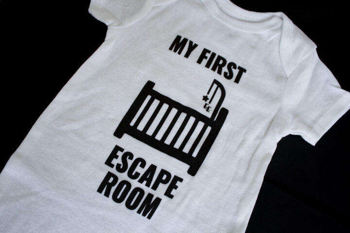 “My First Escape Room” Baby Onesie
