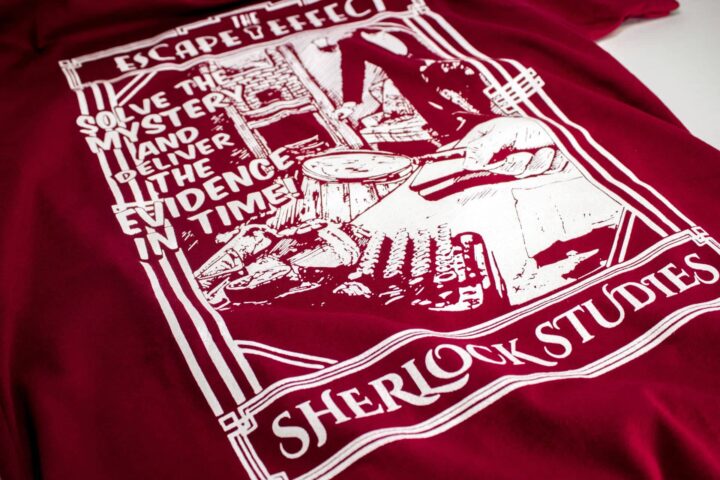 “Sherlock Studies” Escape Room Tee